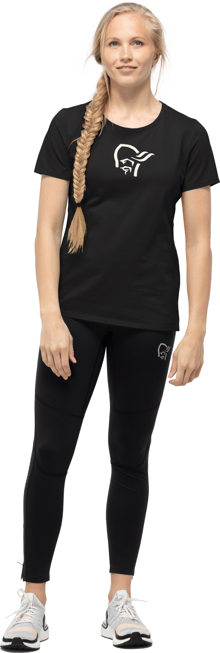 Norrøna Women's /29 Cotton Viking T-shirt Caviar Norrøna