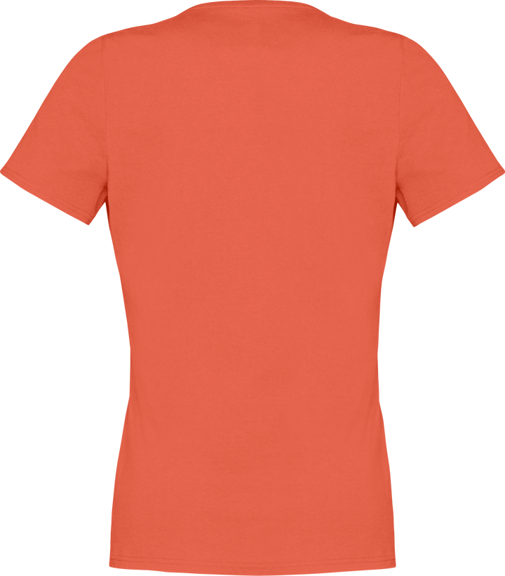 Women's /29 Cotton Viking T-shirt Orange Alert Norrøna