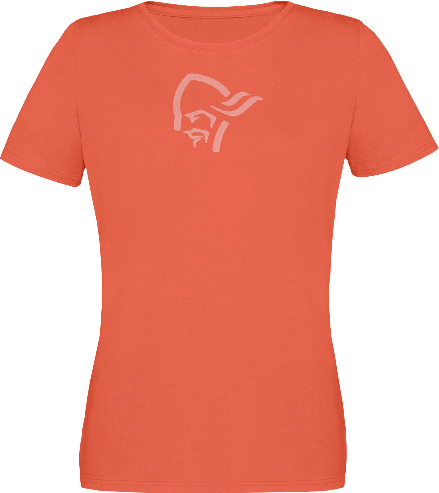 Norrøna Women's /29 Cotton Viking T-shirt Orange Alert