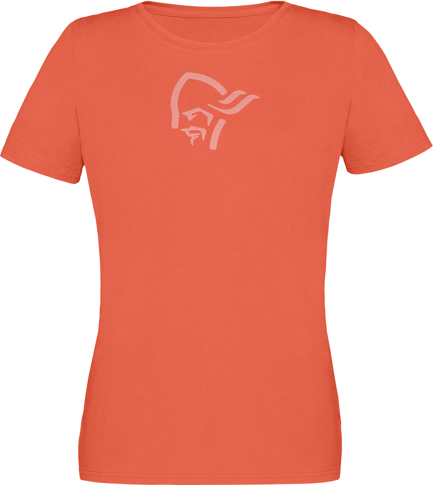 Women's /29 Cotton Viking T-shirt Orange Alert