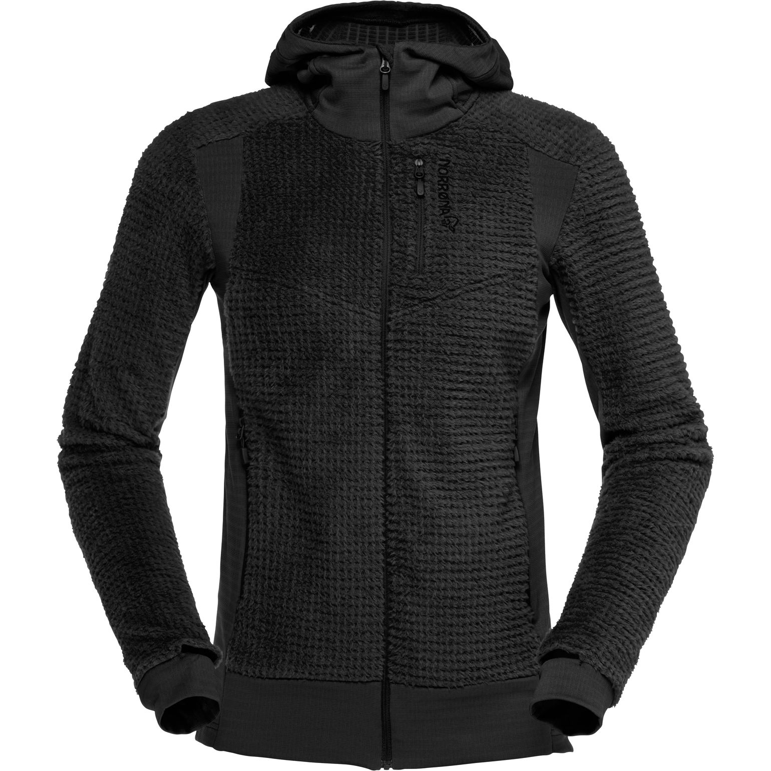 Women's Falketind Alpha120 Zip Hood Caviar