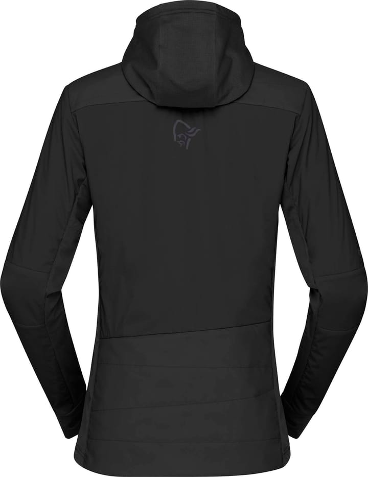 Norrøna Women's Falketind Alpha90 Insulated Zip Hood Caviar Norrøna