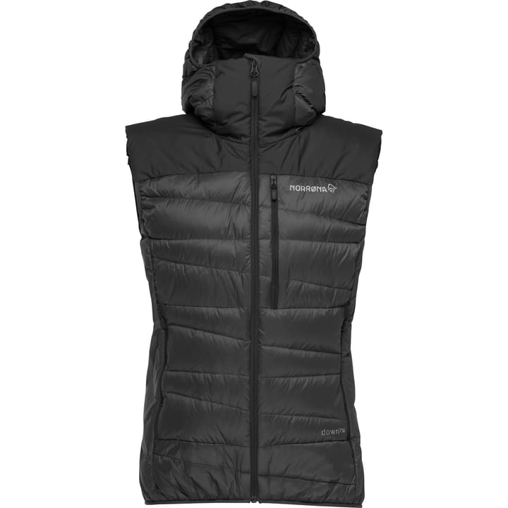 Women's Falketind Down750 Vest Caviar Norrøna