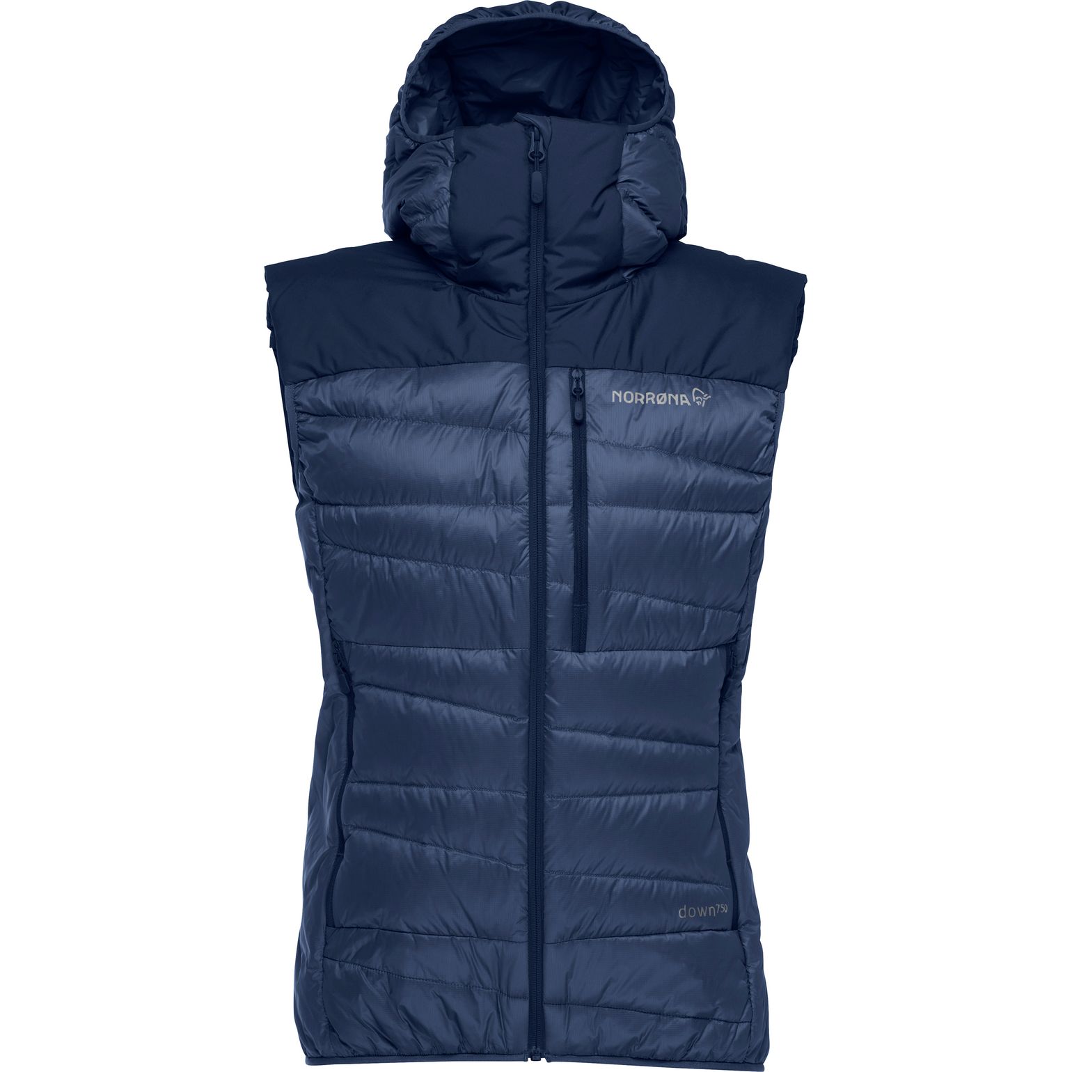 Women's Falketind Down750 Vest Indigo Night