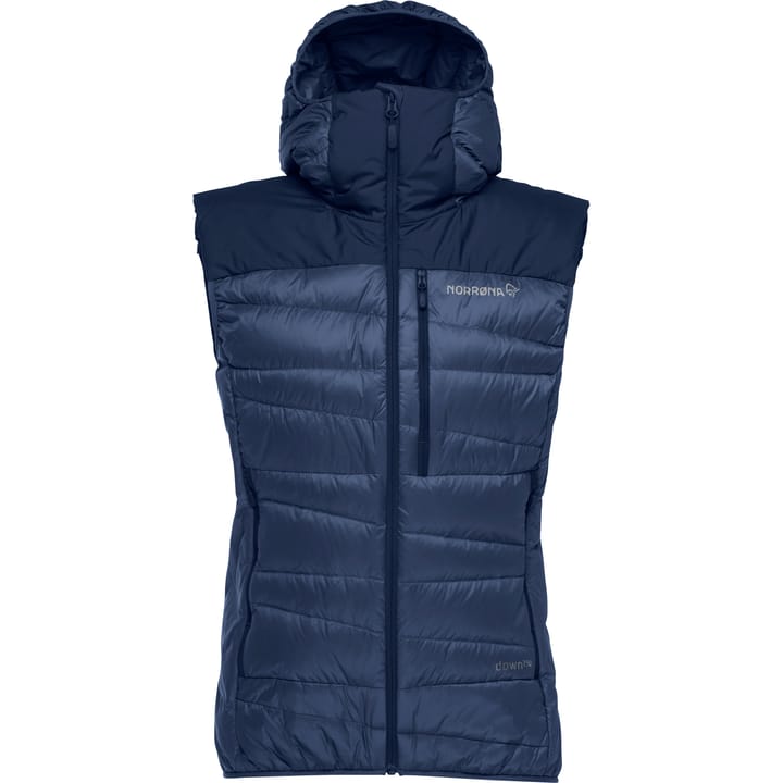 Women's Falketind Down750 Vest Indigo Night Norrøna