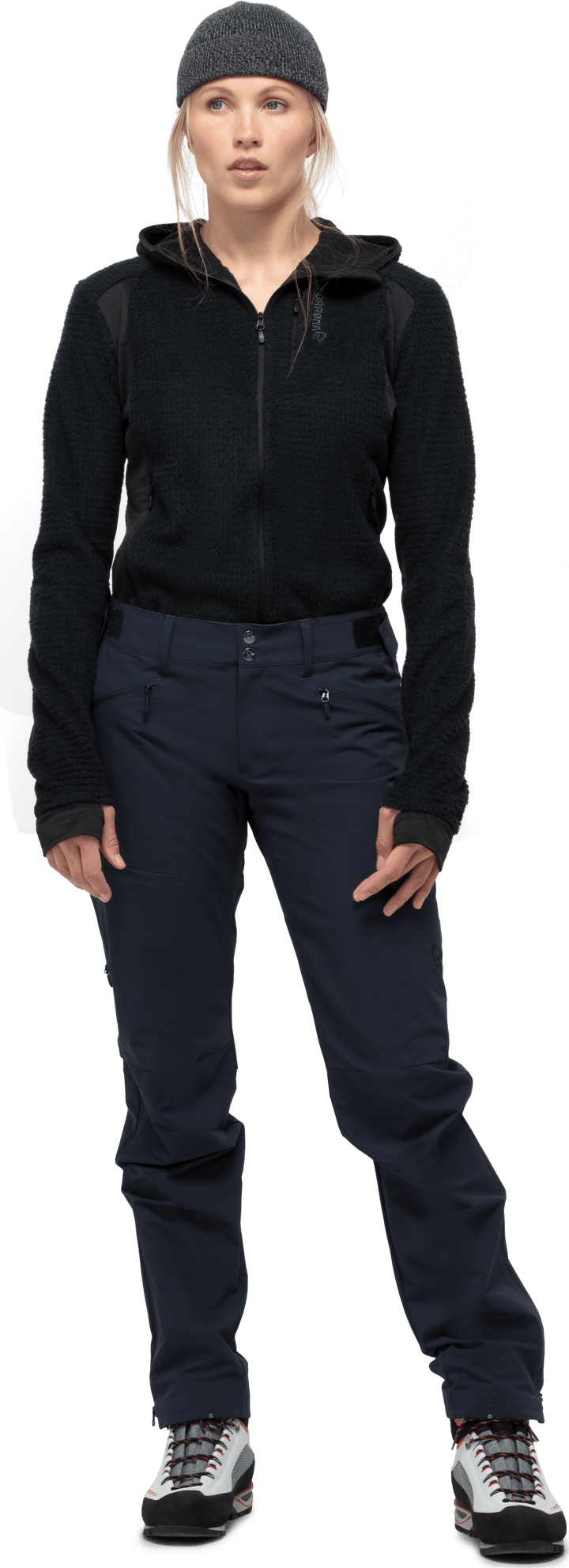 Women's Falketind Flex1 Pants Caviar Norrøna