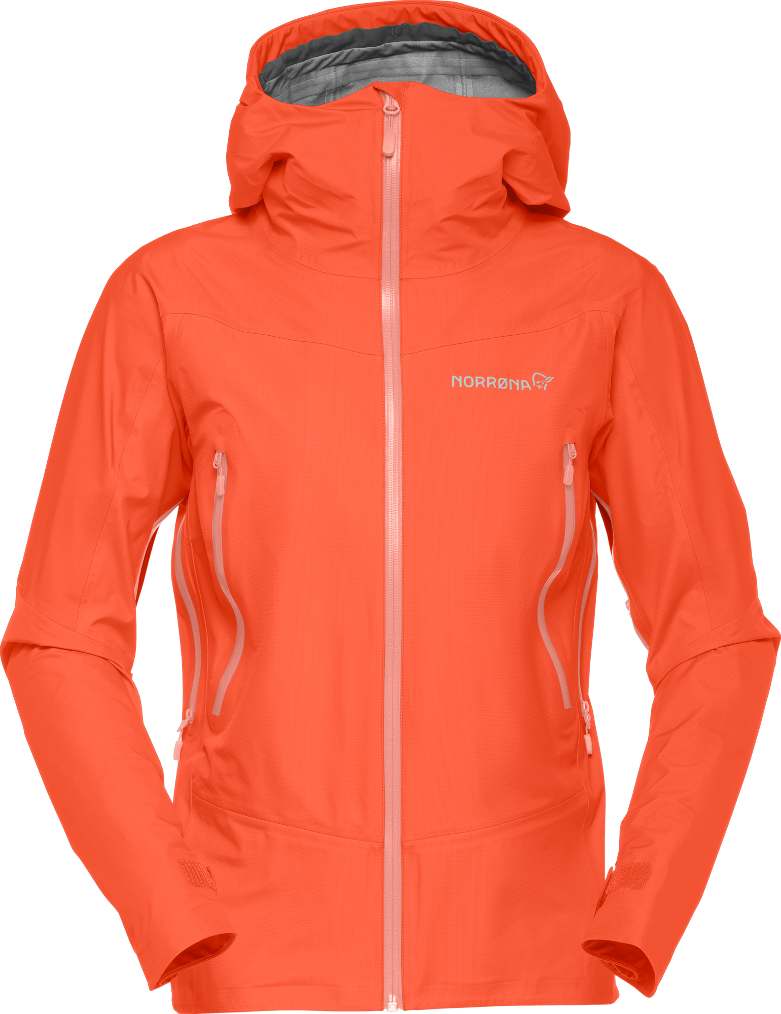 Women's Falketind Gore-Tex Jacket Orange Alert