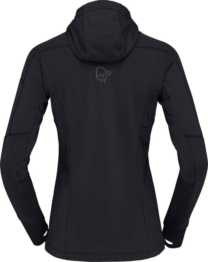 Norrøna Women's Falketind Power Grid Hood Caviar Norrøna