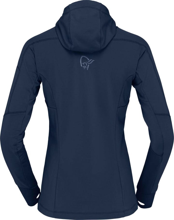 Norrøna Women's Falketind Power Grid Hood Indigo Night Norrøna