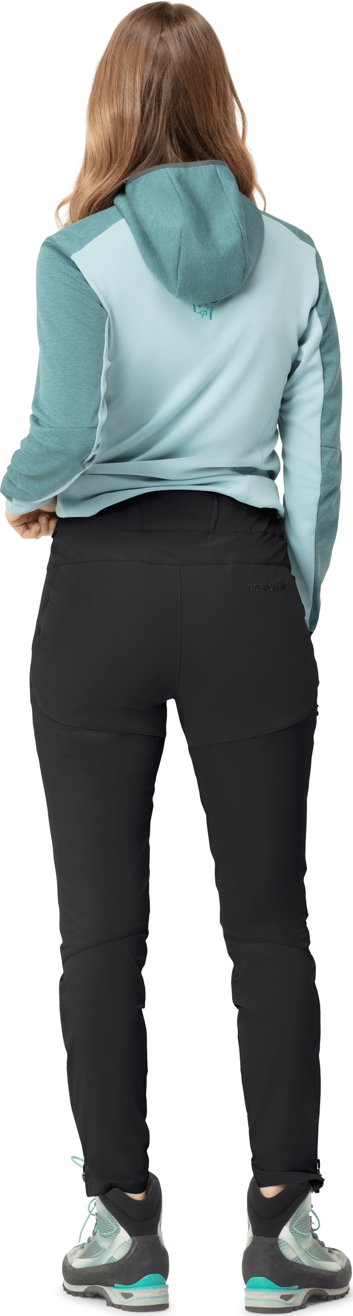 Women's Falketind rugged slim Pants Caviar Norr�øna