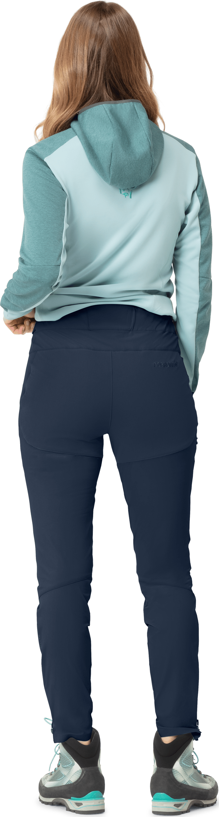Norrøna Women's Falketind Rugged Slim Pants Indigo Night Norrøna