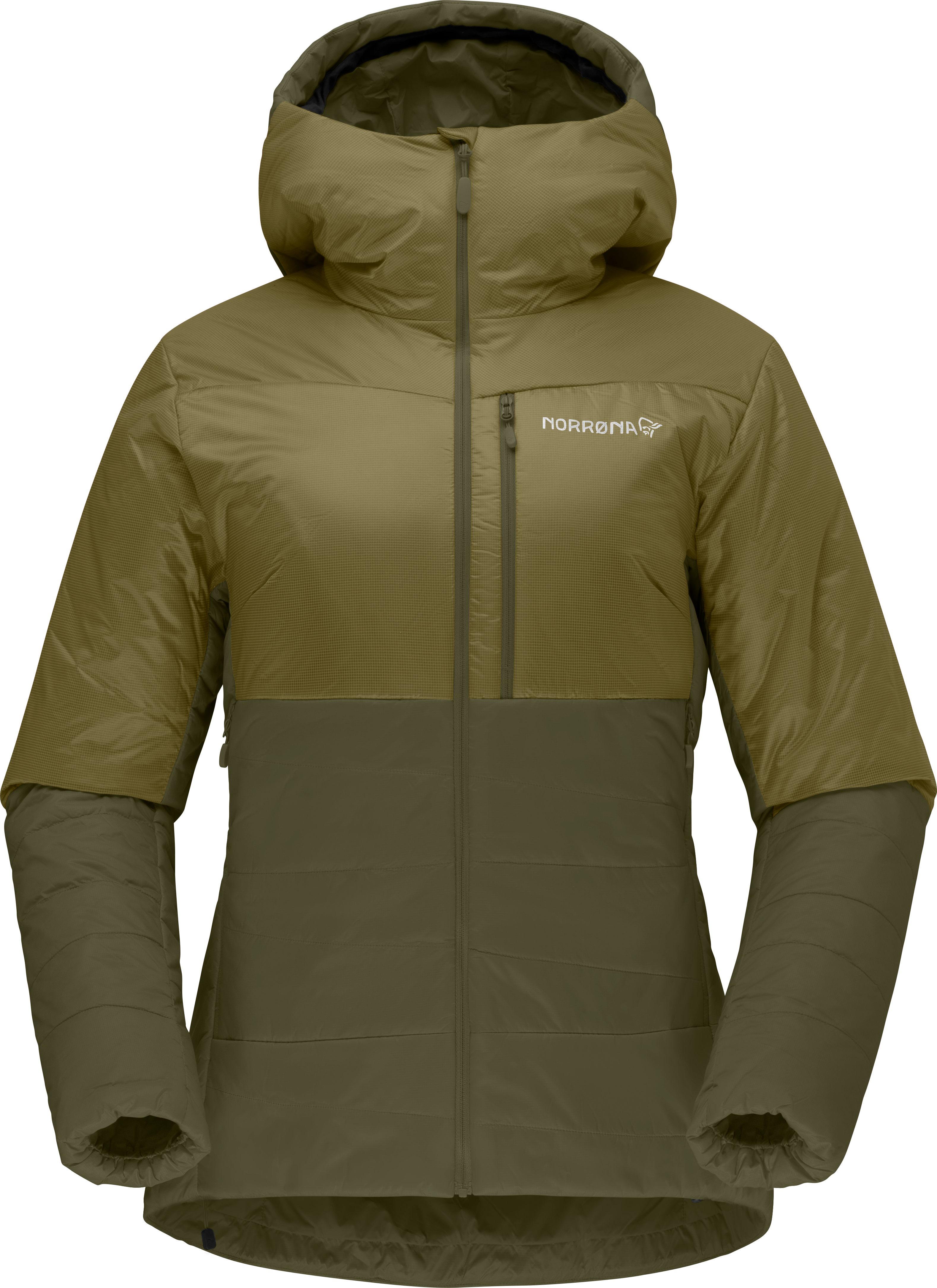 Women’s Falketind Thermo60 Hood Olive Drab/Olive Night