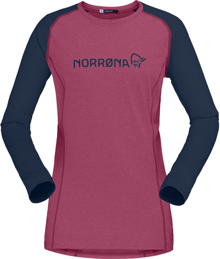 Women's Fjørå Equaliser Lightweight Long sleeve Violet Quartz/Indigo Night Norrøna