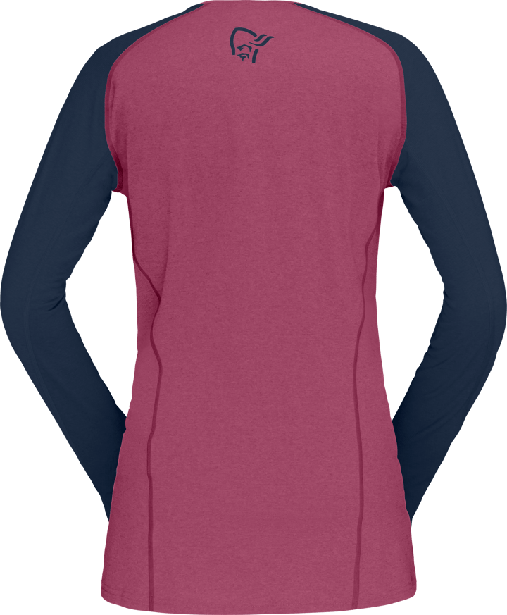 Norrøna Women's Fjørå Equaliser Lightweight Long Sleeve Violet Quartz/Indigo Night Norrøna