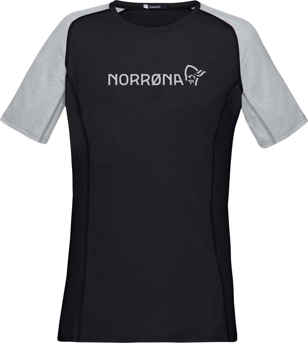 Women's Fjørå equaliser lightweight T-Shirt Caviar/Light Grey