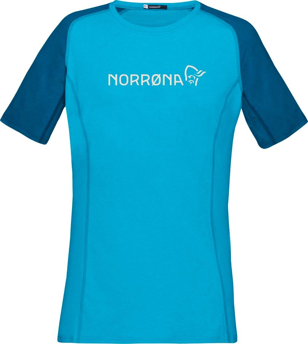 Women's Fjørå equaliser lightweight T-Shirt Mykonos Blue/Aquarius