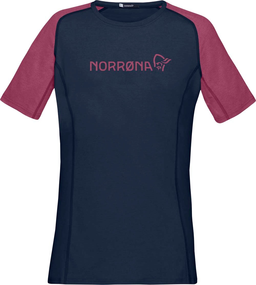 Norrøna Women’s Fjørå equaliser lightweight T-Shirt Violet Quartz/Indigo Night