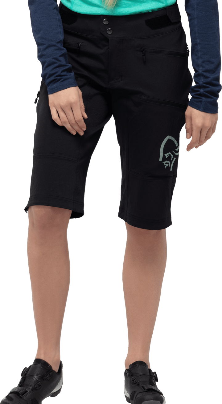 Women's Fjørå Flex1 Heavy Duty Shorts Caviar/Castor Grey Norrøna