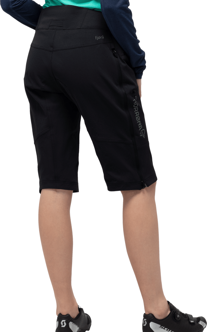 Norrøna Women's Fjørå Flex1 Heavy Duty Shorts Caviar/Castor Grey Norrøna