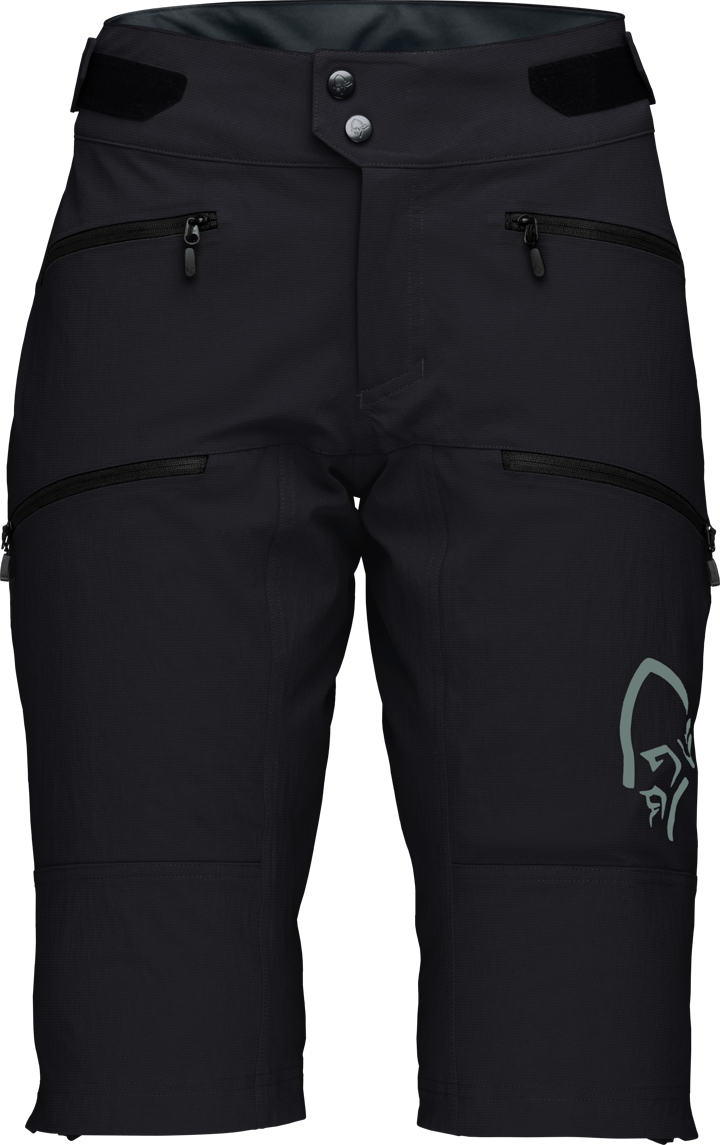 Women's Fjørå Flex1 Heavy Duty Shorts Caviar/Castor Grey Norrøna