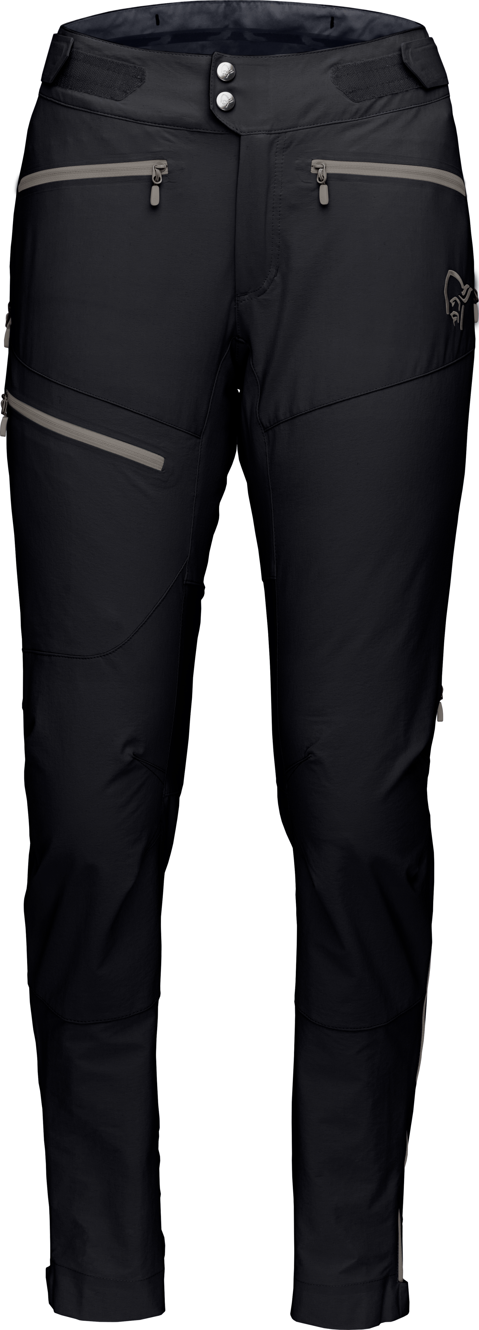 Norrøna Women's Fjørå Flex1 Pants Caviar/Castor Grey