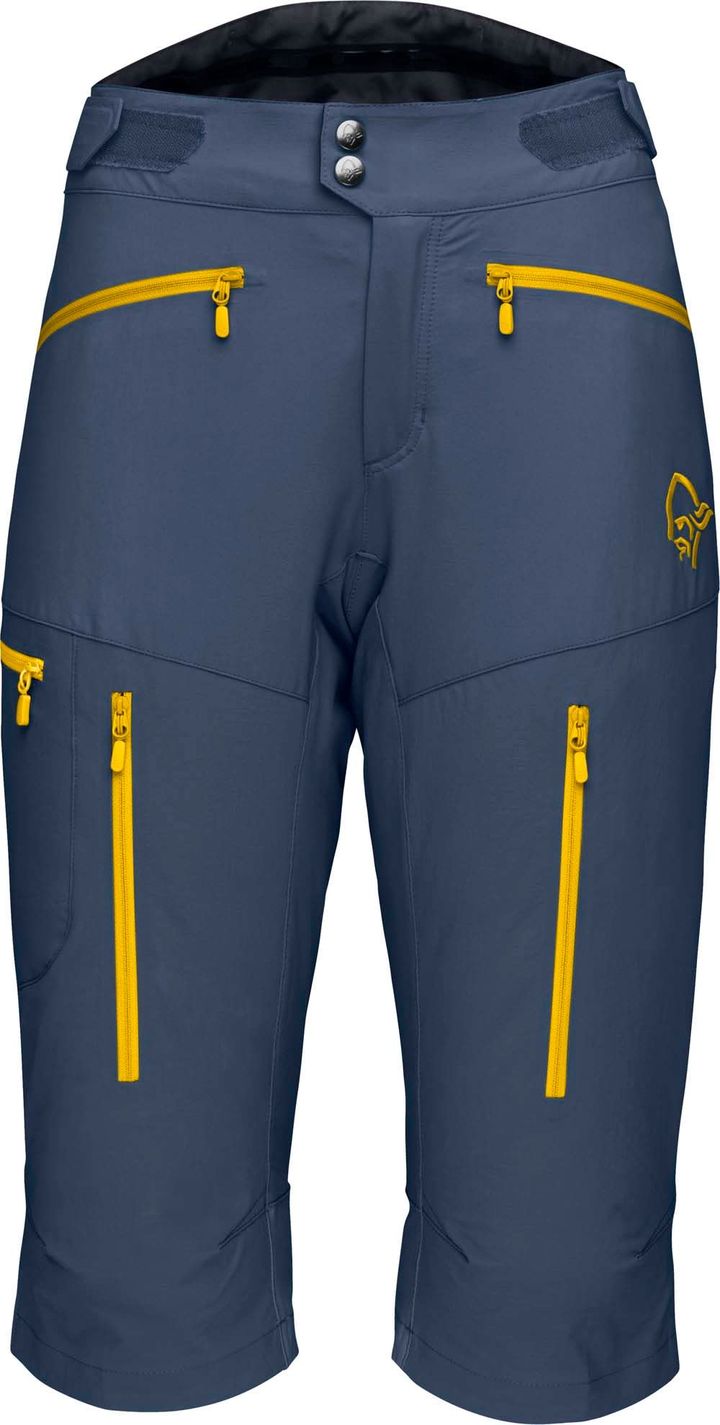 Norrøna Women's Fjørå Flex1 Shorts Vintage Indigo | Köp