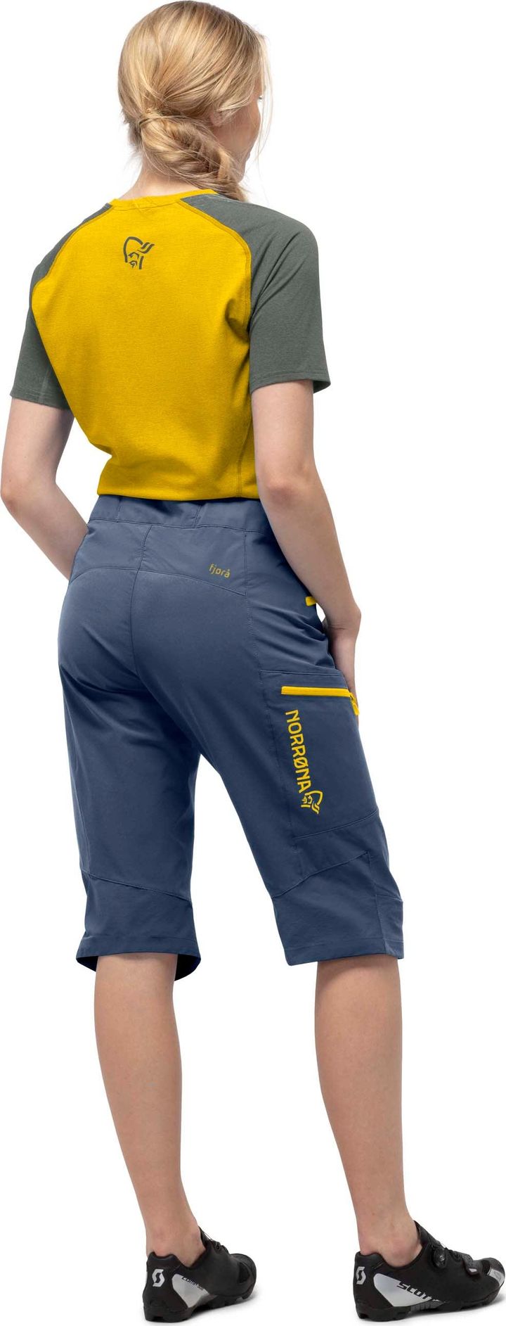 Norrøna Women's Fjørå Flex1 Shorts Vintage Indigo Norrøna