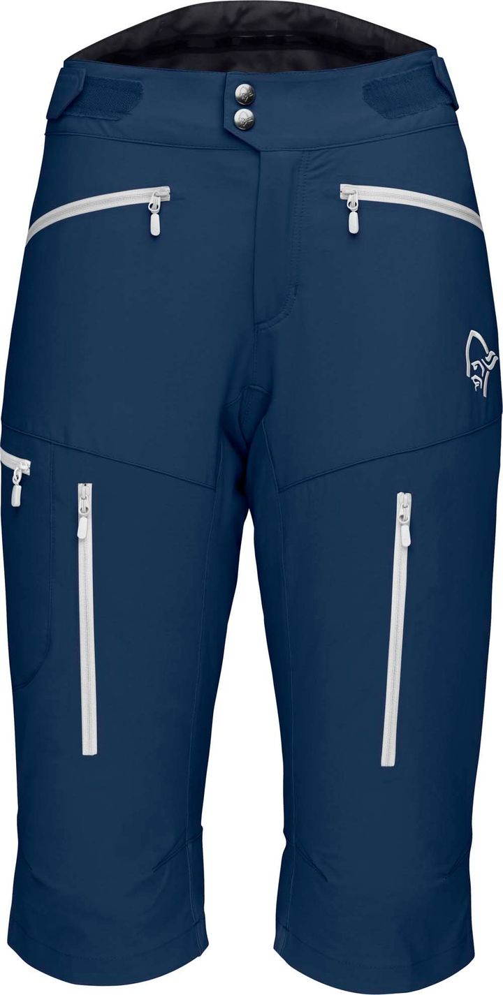 Norrøna Women's Fjørå Flex1 Shorts Indigo Night Norrøna