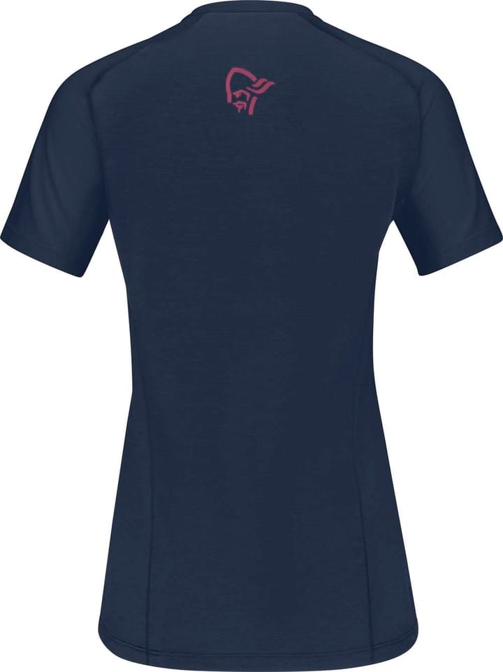 Norrøna Women's Fjørå Wool T-Shirt Indigo Night Norrøna