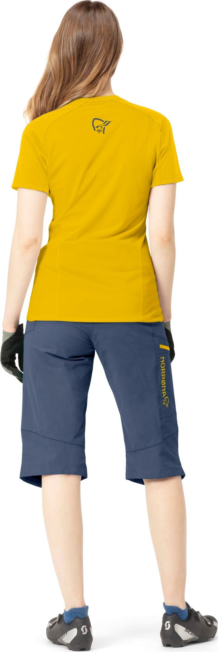 Norrøna Women's Fjørå Wool T-Shirt Sulphur Norrøna