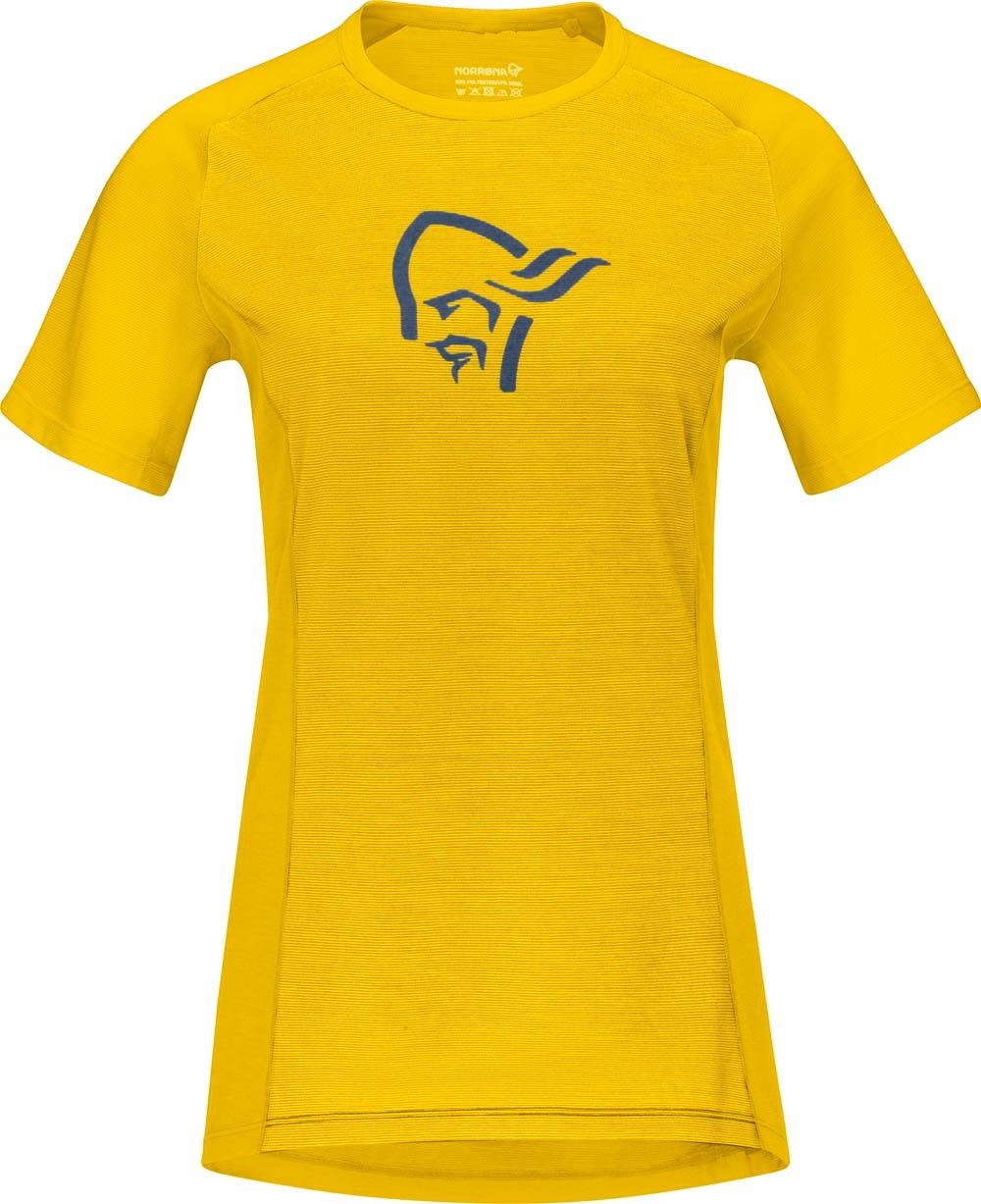 Women's Fjørå Wool T-Shirt Sulphur