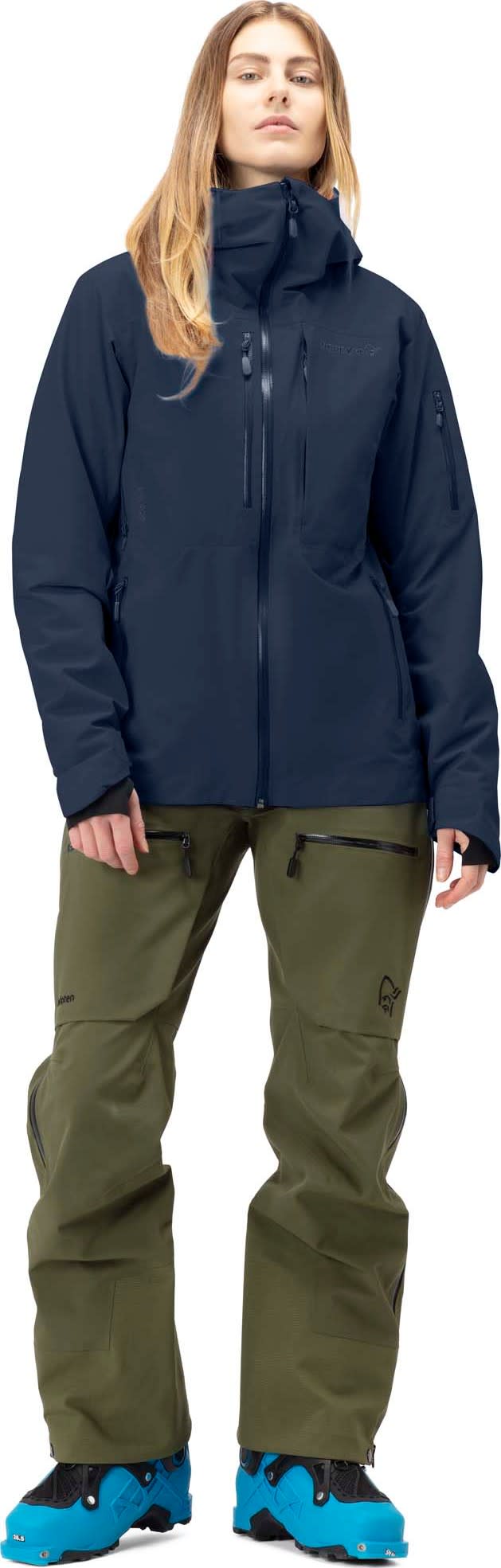 Women's Lofoten GORE-TEX Insulated Jacket Indigo Night Norrøna