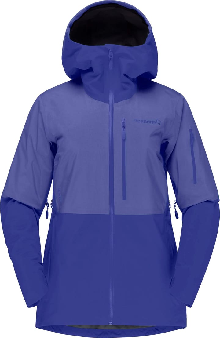 Women's Lofoten GORE-TEX Jacket Violet Storm/Royal Blue Norrøna