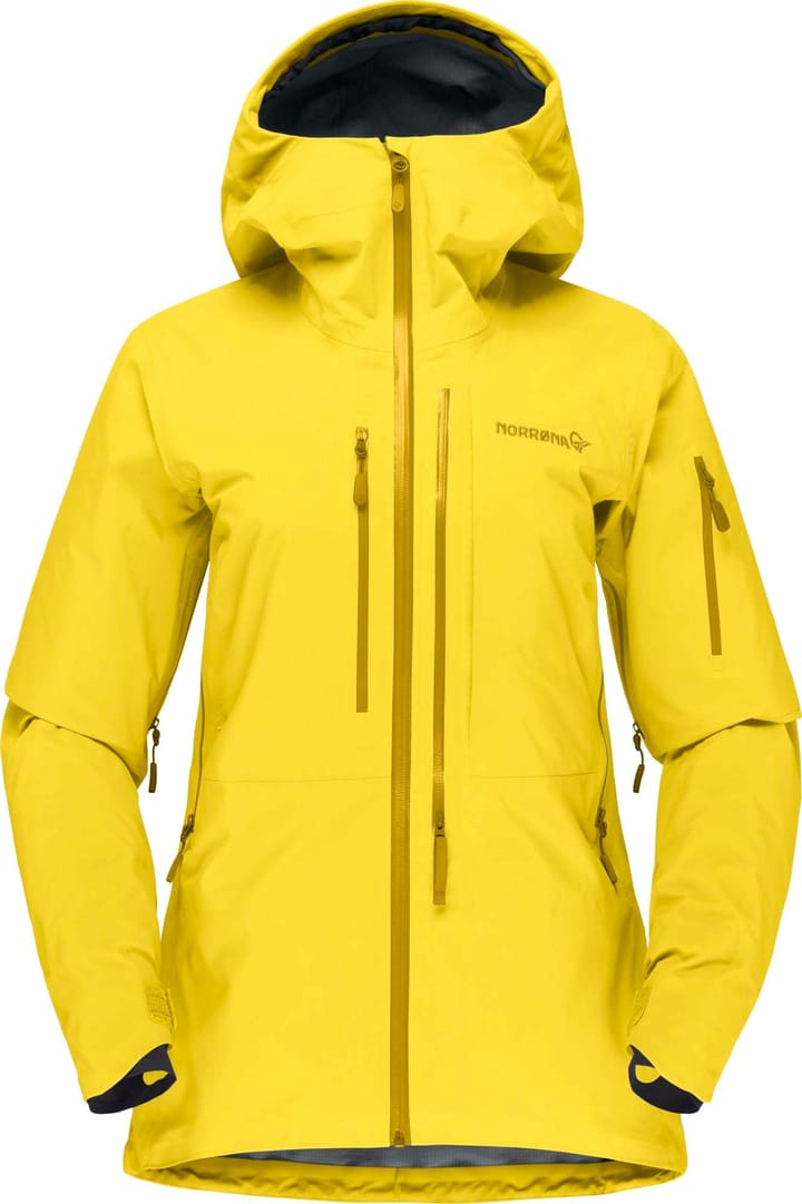 Norrøna Women's Lofoten GORE-TEX Pro Jacket Blazing Yellow Norrøna