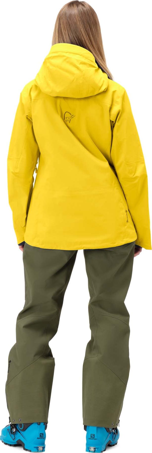 Women's Lofoten GORE-TEX Pro Jacket Blazing Yellow Norrøna
