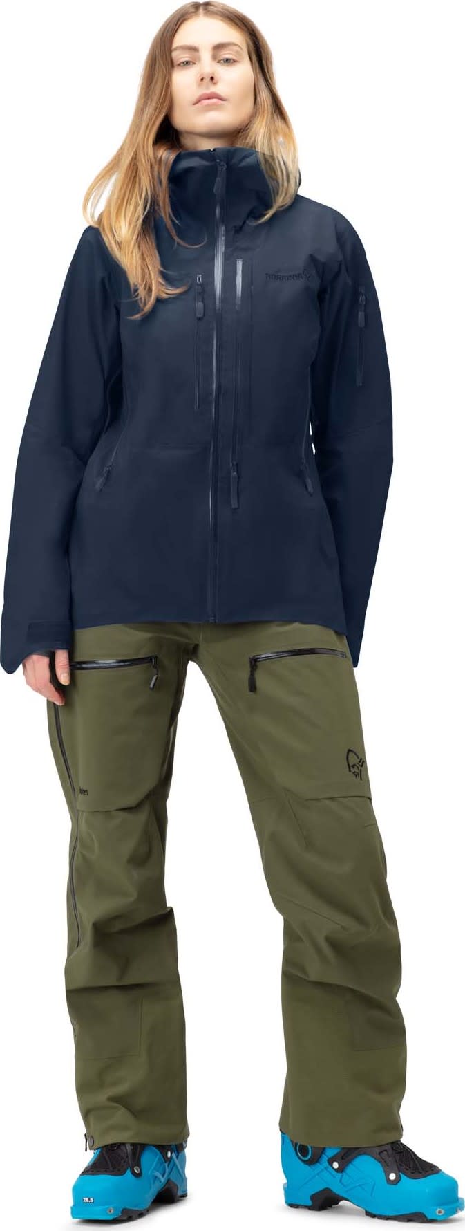 Women's Lofoten GORE-TEX Pro Jacket Indigo Night Norrøna