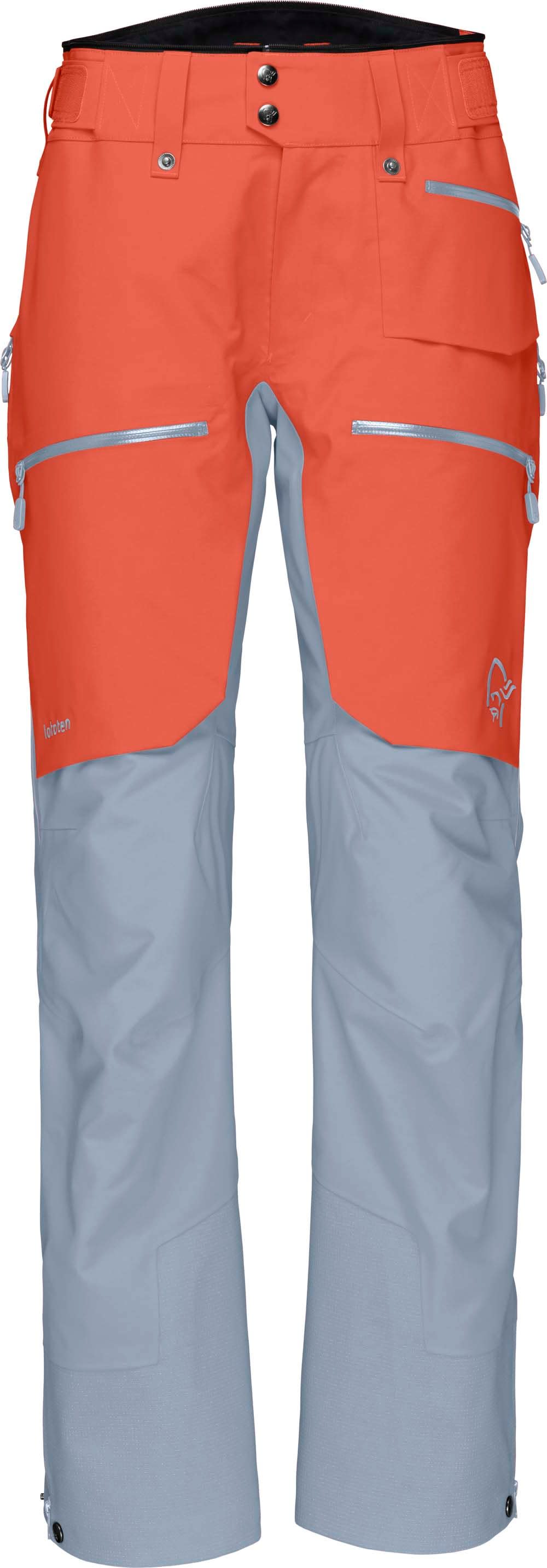 Women’s Lofoten GORE-TEX Pro Pants Orange Alert/Blue Fog