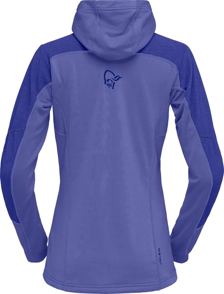 Women's Lofoten Thermal Pro Hood Violet Storm/Royal Blue Norrøna