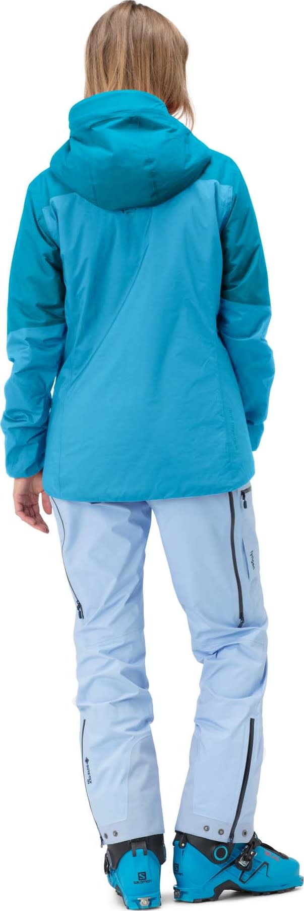 Women's Lyngen Dri2 Thermo60 Jacket Aquarius/Hawaiian Surf Norrøna