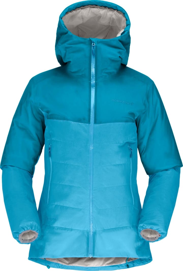 Women's Lyngen Dri2 Thermo60 Jacket Aquarius/Hawaiian Surf Norrøna