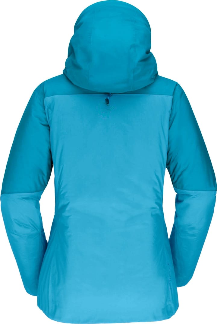 Women's Lyngen Dri2 Thermo60 Jacket Aquarius/Hawaiian Surf Norrøna