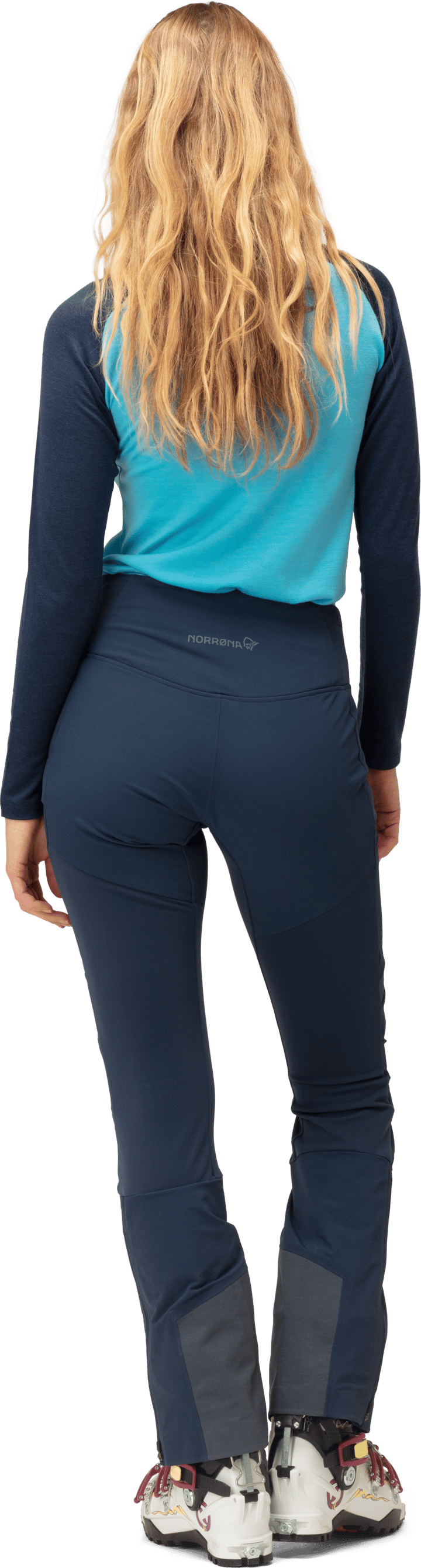 Women's Lyngen Equaliser Stretch Tights Indigo Night Norrøna