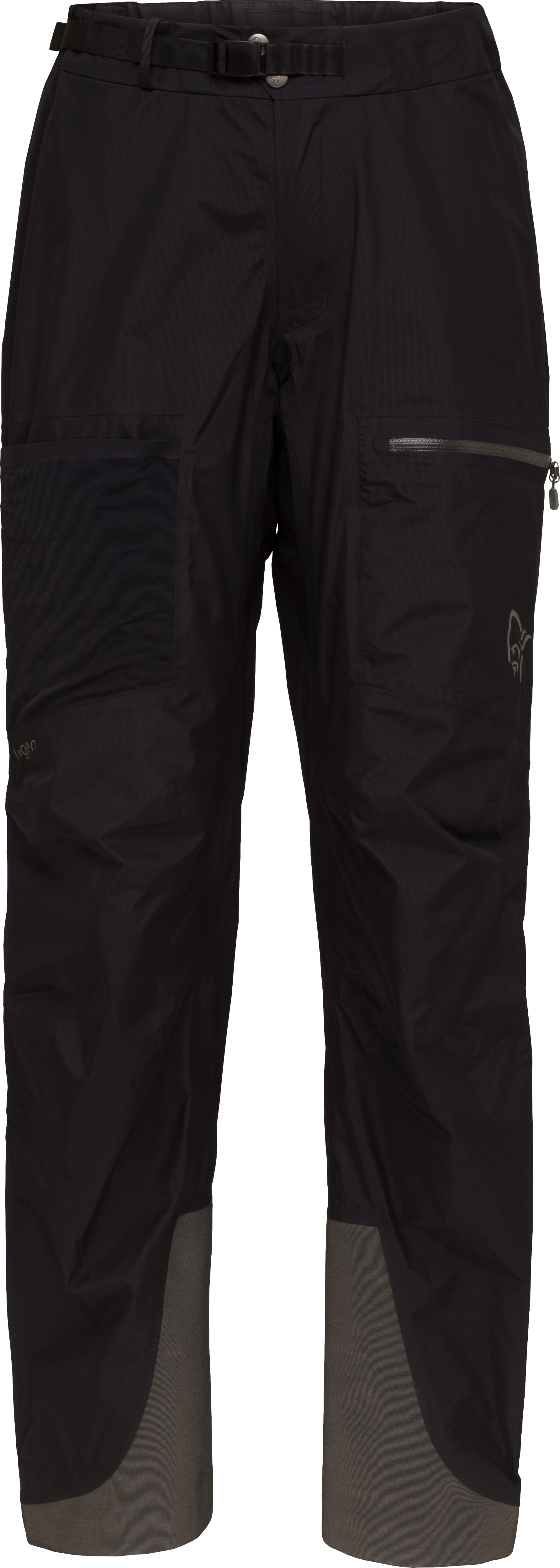 Women’s Lyngen Gore-Tex Paclite Overpants Caviar/Castor Grey