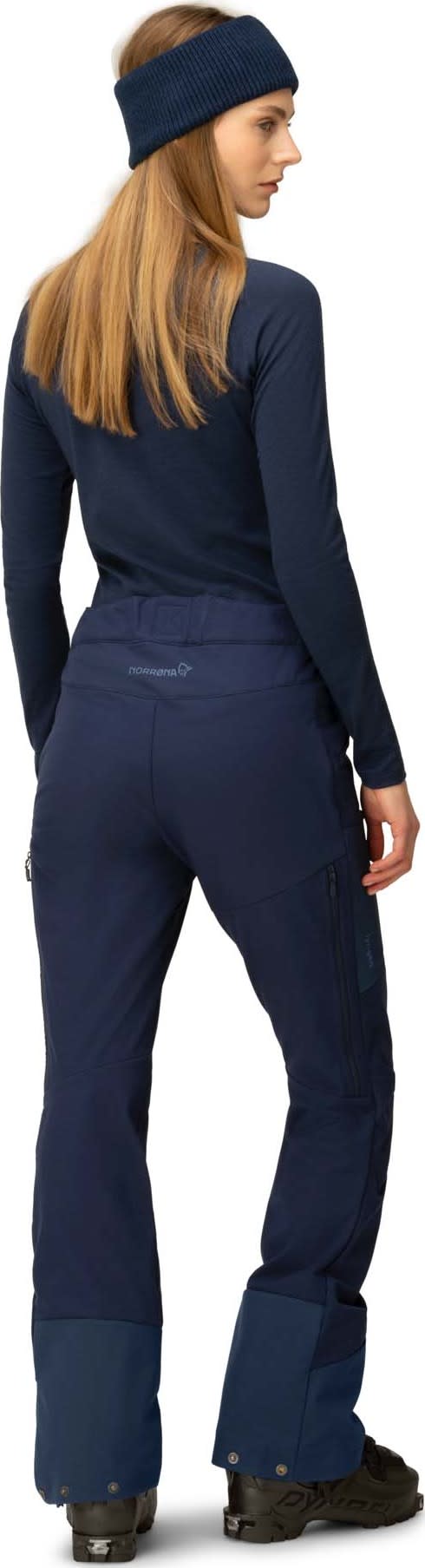 Women's Lyngen Hiloflex200 Slim Pants Indigo Night Norrøna