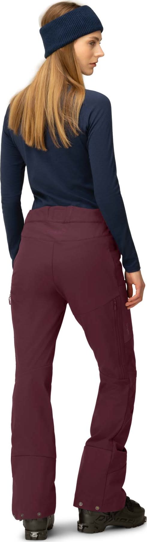 Women's Lyngen Hiloflex200 Slim Pants Tawny Port Norrøna