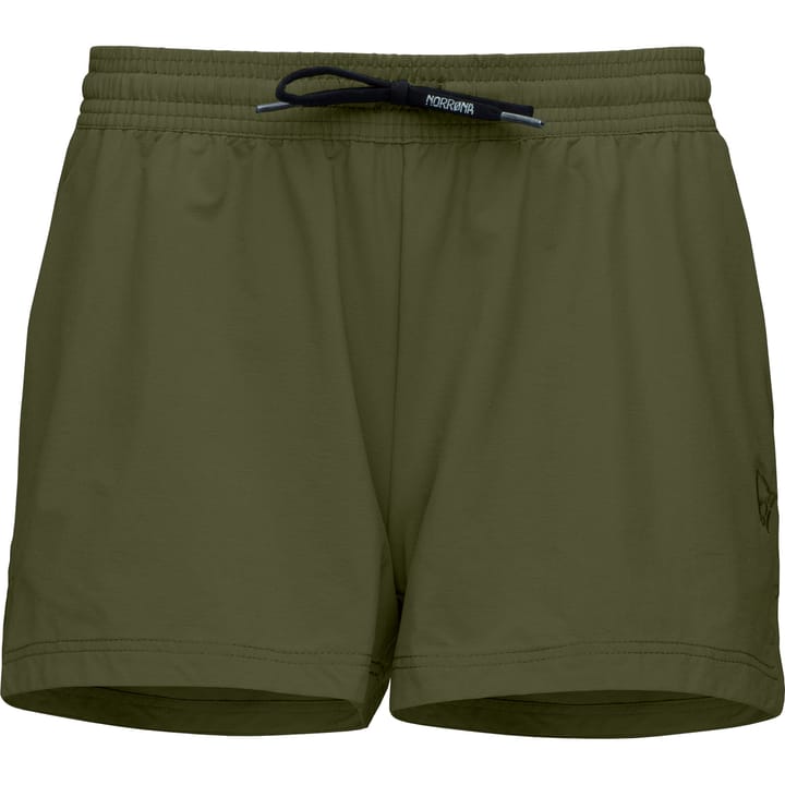 Women's Norrøna Loose Shorts Olive Night Norrøna