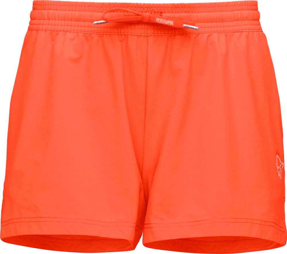 Women's Norrøna Loose Shorts Orange Alert, Buy Women's Norrøna Loose Shorts  Orange Alert here