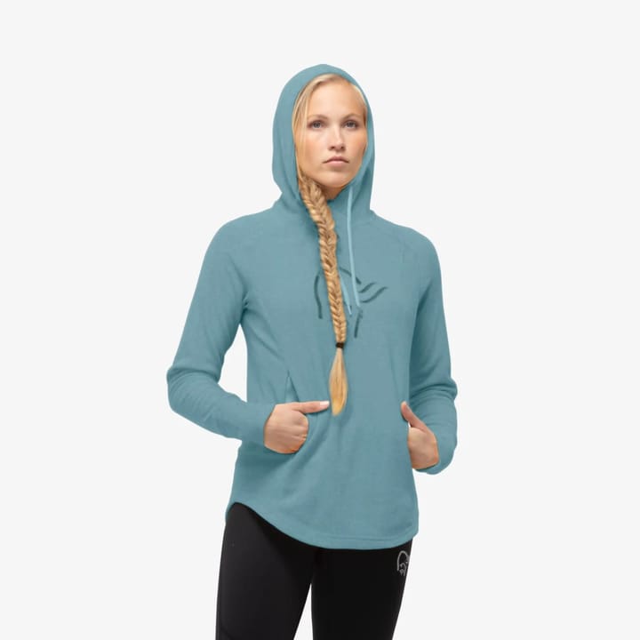 Norrøna Women's Norrøna Warm2 Hood Tourmaline Melange Norrøna Norrøna Women's Norrøna Warm2 Hood Tourmaline Melange Norrøna
