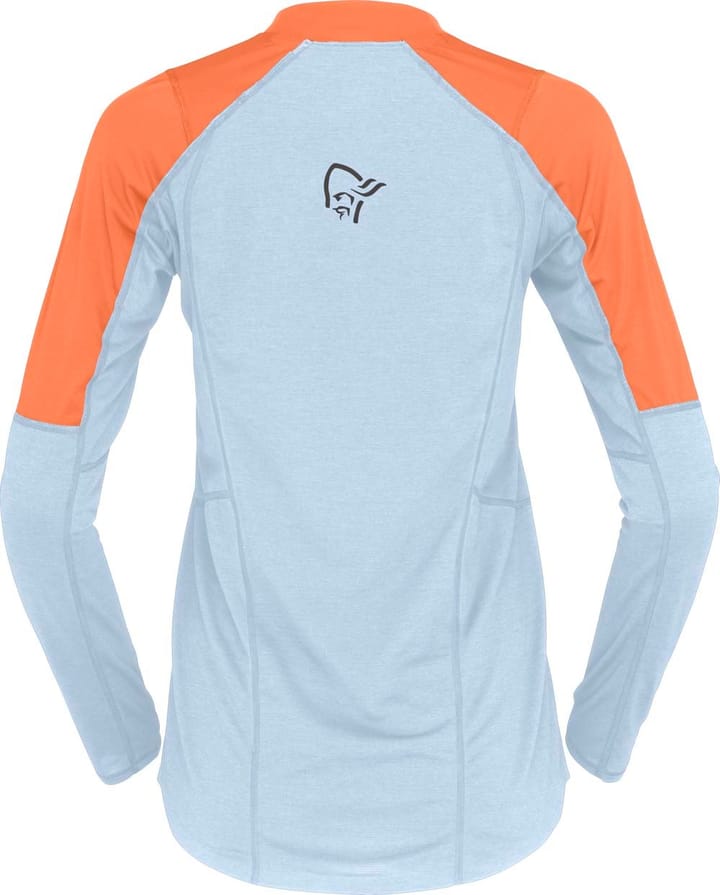 Norrøna Women's Senja Equaliser Lightweight Long Sleeve  Flamingo Norrøna