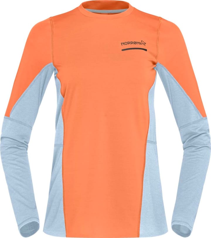 Norrøna Women's Senja Equaliser Lightweight Long Sleeve  Flamingo Norrøna